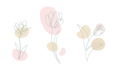 lineart-tulip-flowers